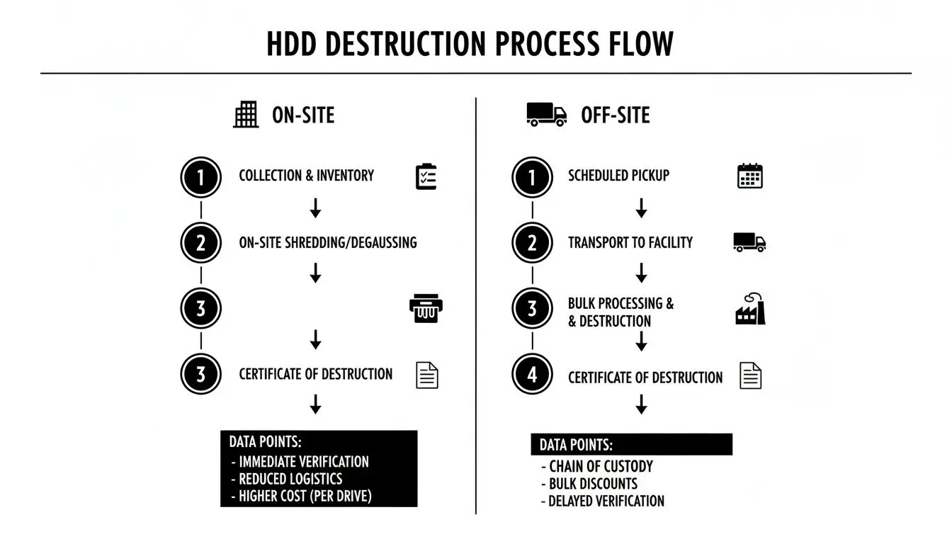 Your Guide to an HDD Destruction Certificate