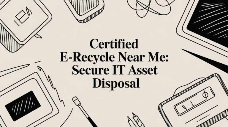 Certified E-Recycle Near Me: Secure IT Asset Disposal
