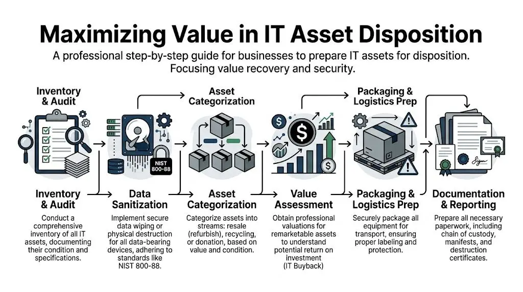e-Recycling Near Me: Business IT Asset Disposal Guide