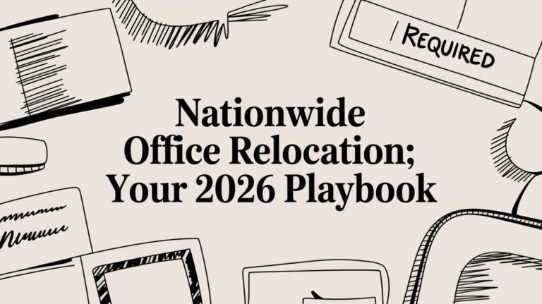 Nationwide Office Relocation: Your 2026 Playbook