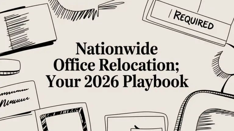 Nationwide Office Relocation: Your 2026 Playbook