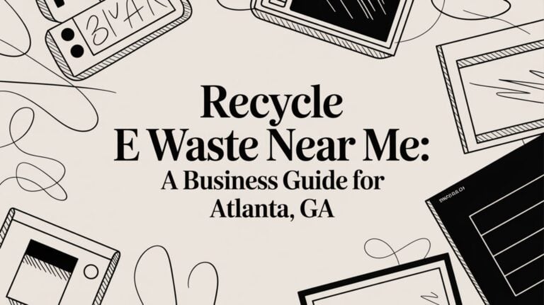 Recycle E Waste Near Me: A Business Guide for Atlanta, GA