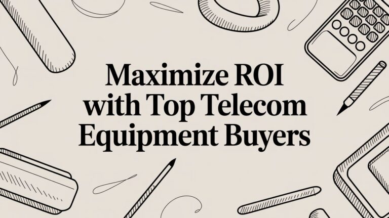 Maximize ROI with Top Telecom Equipment Buyers