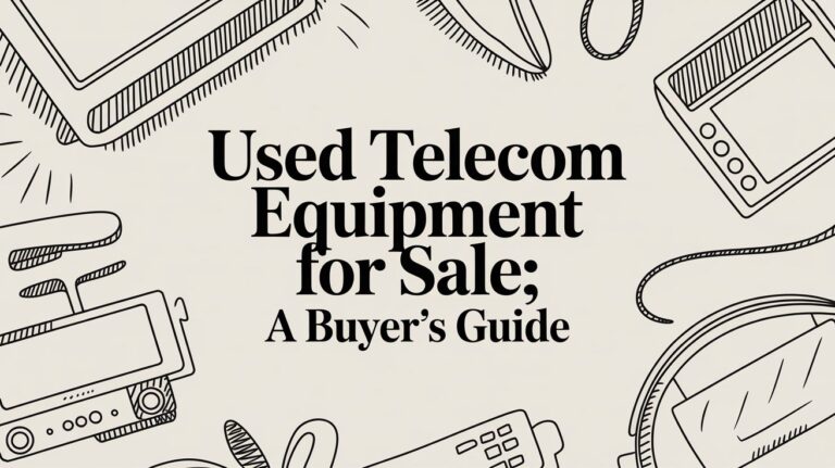 Used Telecom Equipment for Sale: A Buyer’s Guide